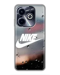 Чохол для Infinix Hot 40i з картинкою «Nike у стилі ретро» Чохол для Infinix Hot 40i з картинкою «Nike у стилі ретро»