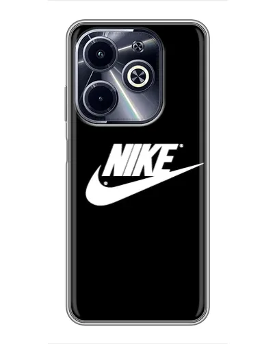 Чехол для Infinix Hot 40i с картинкой «Мазки краски Nike» Чехол для Infinix Hot 40i с картинкой «Мазки краски Nike»