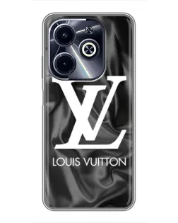 Чехол для Infinix Hot 40i с картинкой «Шелковый Louis Vuitton»