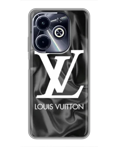 Чехол для Infinix Hot 40i с картинкой «Шелковый Louis Vuitton»