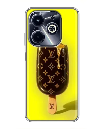 Чехол для Infinix Hot 40i с картинкой «Мороженое от LV»