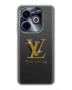 Чехол для Infinix Hot 40i с картинкой «Градиент Louis Vuitton»