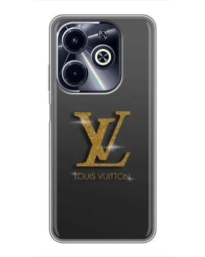 Чехол для Infinix Hot 40i с картинкой «Градиент Louis Vuitton»