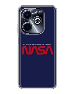 Чохол для Infinix Hot 40i з картинкою «NASA — глибокий космос» Чохол для Infinix Hot 40i з картинкою «NASA — глибокий космос»