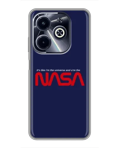 Чохол для Infinix Hot 40i з картинкою «NASA — глибокий космос» Чохол для Infinix Hot 40i з картинкою «NASA — глибокий космос»
