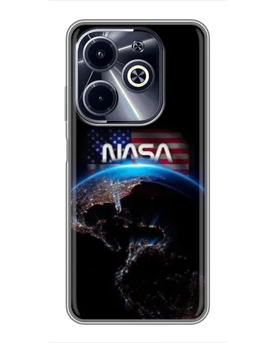 Чохол для Infinix Hot 40i з картинкою «Земля з космосу NASA» Чохол для Infinix Hot 40i з картинкою «Земля з космосу NASA»