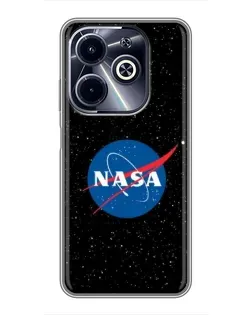 Чохол для Infinix Hot 40i з картинкою «NASA — зоряне небо» Чохол для Infinix Hot 40i з картинкою «NASA — зоряне небо»