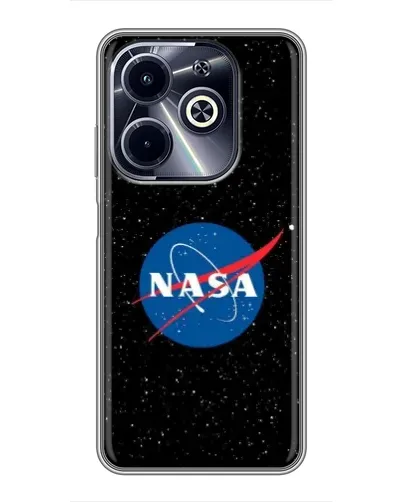 Чохол для Infinix Hot 40i з картинкою «NASA — зоряне небо» Чохол для Infinix Hot 40i з картинкою «NASA — зоряне небо»
