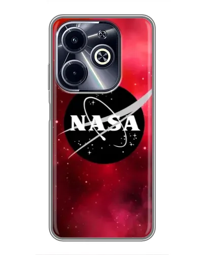 Чохол для Infinix Hot 40i з картинкою «NASA — червона туманність» Чохол для Infinix Hot 40i з картинкою «NASA — червона туманність»