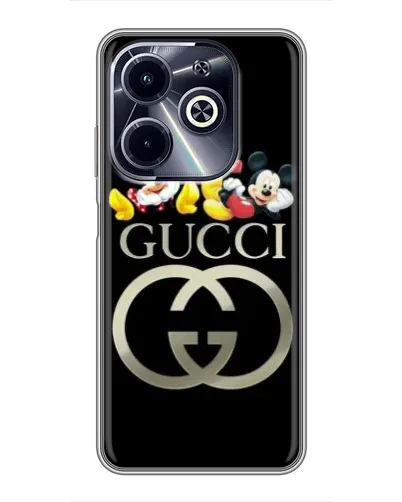 Чохол для Infinix Hot 40i з картинкою «Gucci — герої Disney» Чохол для Infinix Hot 40i з картинкою «Gucci — герої Disney»