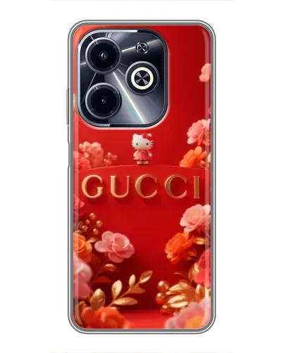 Чохол для Infinix Hot 40i з картинкою «Gucci — золотий сад» Чохол для Infinix Hot 40i з картинкою «Gucci — золотий сад»