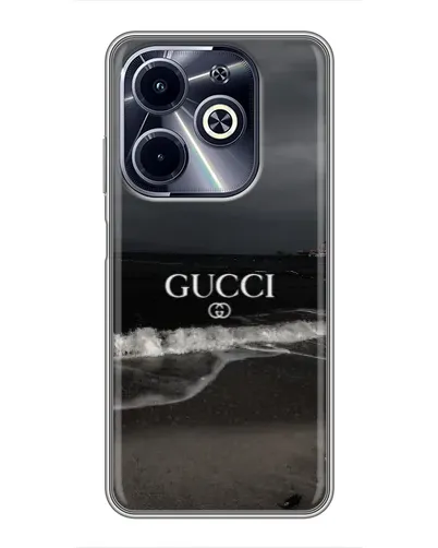 Чохол для Infinix Hot 40i з картинкою «Gucci — морський прибій» Чохол для Infinix Hot 40i з картинкою «Gucci — морський прибій»