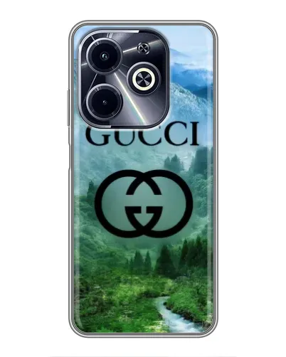 Чохол для Infinix Hot 40i з картинкою «Gucci — гірський пейзаж» Чохол для Infinix Hot 40i з картинкою «Gucci — гірський пейзаж»