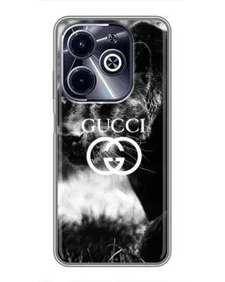 Чехол для Infinix Hot 40i с картинкой «Gucci — дикая природа» Чехол для Infinix Hot 40i с картинкой «Gucci — дикая природа»