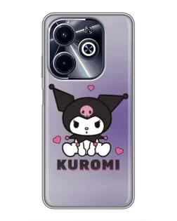 Чохол для Infinix Hot 40i з картинкою «Kuromi — фіолетовий арт» Чохол для Infinix Hot 40i з картинкою «Kuromi — фіолетовий арт»