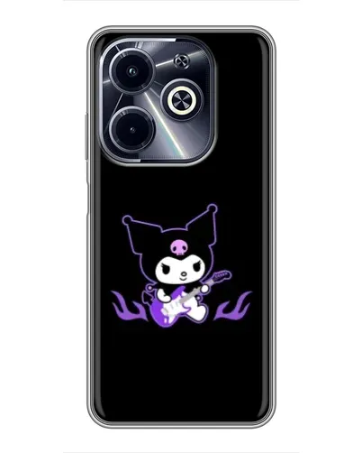 Чохол для Infinix Hot 40i з картинкою «Електрична Kuromi»