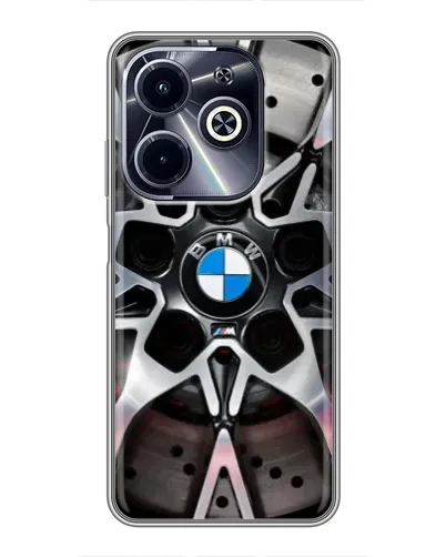 Чехол для Infinix Hot 40i с картинкой «BMW — деталь диска» Чехол для Infinix Hot 40i с картинкой «BMW — деталь диска»