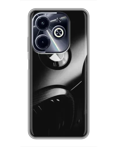 Чехол для Infinix Hot 40i с картинкой «Эмблема BMW — макро» Чехол для Infinix Hot 40i с картинкой «Эмблема BMW — макро»