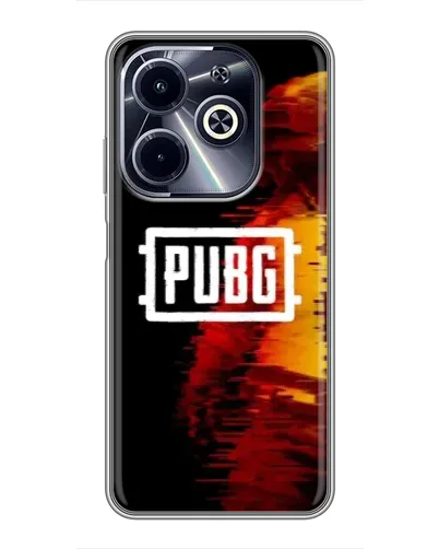 Чехол для Infinix Hot 40i с картинкой «Яркий логотип PUBG» Чехол для Infinix Hot 40i с картинкой «Яркий логотип PUBG»