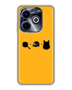 Чехол для Infinix Hot 40i с картинкой «BMW — современная классика»