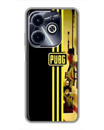 Чехол для Infinix Hot 40i с картинкой «PUBG — камуфляжный шлем» Чехол для Infinix Hot 40i с картинкой «PUBG — камуфляжный шлем»