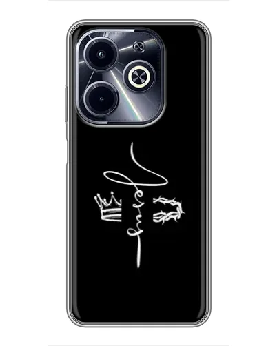 Чехол для Infinix Hot 40i с картинкой «Король Славы Jesus»