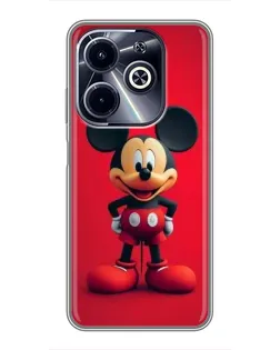 Чехол для Infinix Hot 40i с картинкой «Mickey в полный рост»