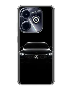 Чехол для Infinix Hot 40i с картинкой «Mercedes Vision — концепт»
