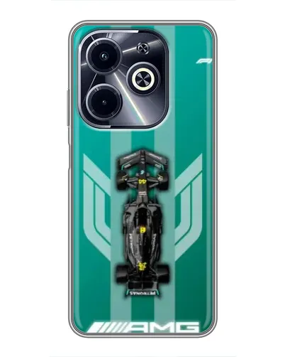 Чехол для Infinix Hot 40i с картинкой «Mercedes AMG Petronas» Чехол для Infinix Hot 40i с картинкой «Mercedes AMG Petronas»