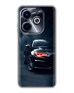 Чехол для Infinix Hot 40i с картинкой «Audi — хищный взгляд»