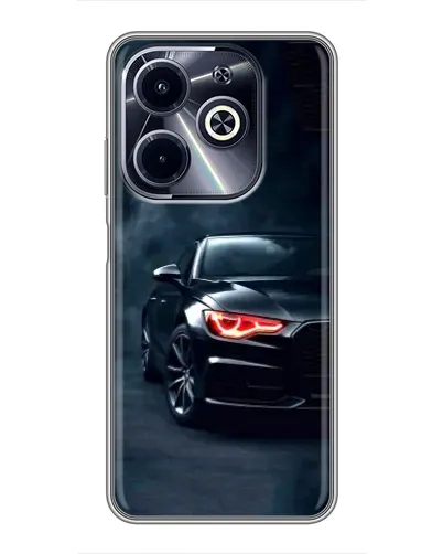 Чехол для Infinix Hot 40i с картинкой «Audi — хищный взгляд»