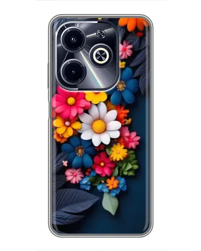 Чохол для Infinix Hot 40i з картинкою «Квіткова феєрія» Чохол для Infinix Hot 40i з картинкою «Квіткова феєрія»