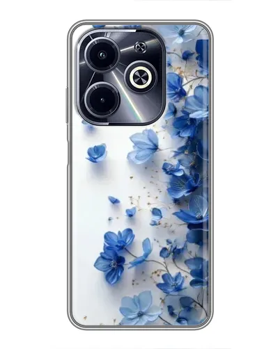 Чохол для Infinix Hot 40i з картинкою «Блакитний квітковий каскад» Чохол для Infinix Hot 40i з картинкою «Блакитний квітковий каскад»