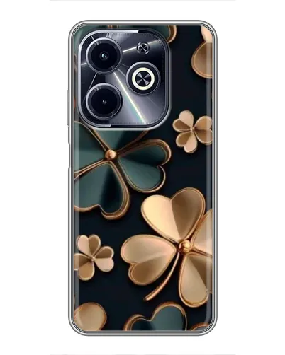 Чохол для Infinix Hot 40i з картинкою «Конюшина в золоті» Чохол для Infinix Hot 40i з картинкою «Конюшина в золоті»