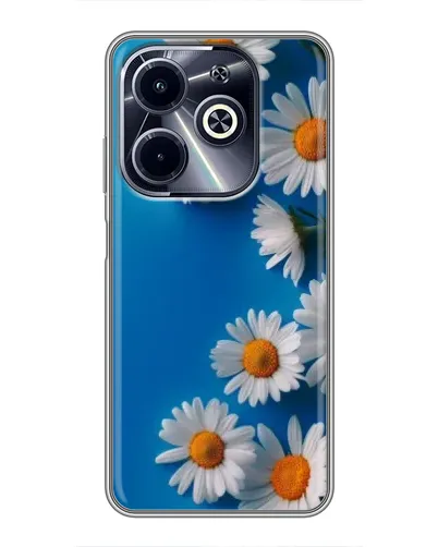 Чохол для Infinix Hot 40i з картинкою «Білосніжні маргаритки» Чохол для Infinix Hot 40i з картинкою «Білосніжні маргаритки»