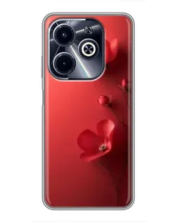 Чохол для Infinix Hot 40i з картинкою «Макові суцвіття» Чохол для Infinix Hot 40i з картинкою «Макові суцвіття»