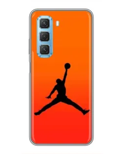 Чехол для Infinix Hot 50 5G с картинкой «Jordan Sunset»