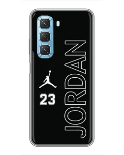 Чехол для Infinix Hot 50 5G с картинкой «Jordan Vertical»