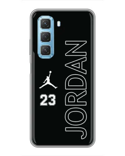 Чехол для Infinix Hot 50 5G с картинкой «Jordan Vertical»