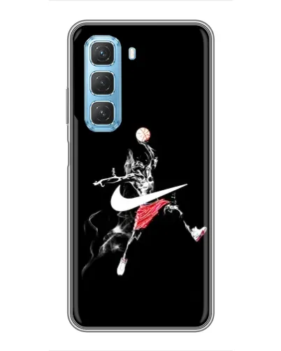 Чехол для Infinix Hot 50 5G с картинкой «Jordan Jumpman»