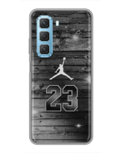 Чехол для Infinix Hot 50 5G с картинкой «Jordan Carbon 23»