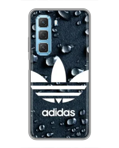 Чехол для Infinix Hot 50 5G с картинкой «Adidas Trefoil Blue» Чехол для Infinix Hot 50 5G с картинкой «Adidas Trefoil Blue»
