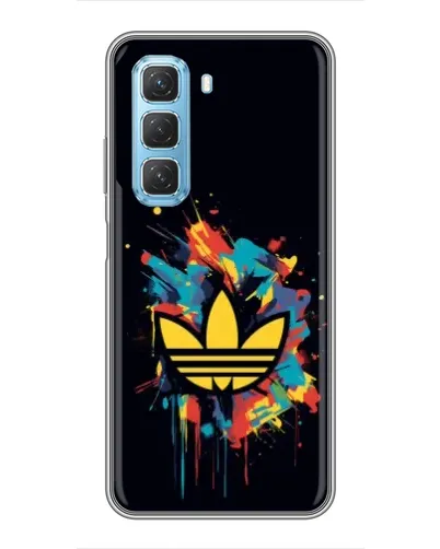 Чехол для Infinix Hot 50 5G с картинкой «Adidas Splash» Чехол для Infinix Hot 50 5G с картинкой «Adidas Splash»