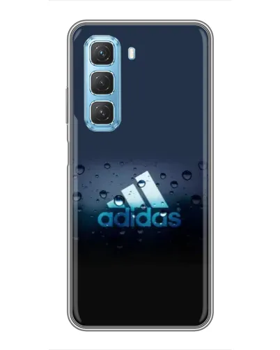 Чехол для Infinix Hot 50 5G с картинкой «Adidas Water Drops» Чехол для Infinix Hot 50 5G с картинкой «Adidas Water Drops»