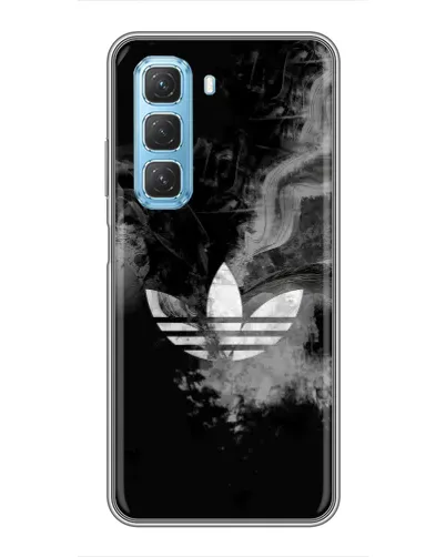Чехол для Infinix Hot 50 5G с картинкой «Абстрактный дым Adidas» Чехол для Infinix Hot 50 5G с картинкой «Абстрактный дым Adidas»