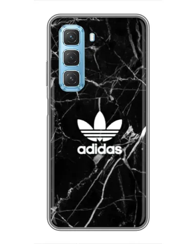 Чехол для Infinix Hot 50 5G с картинкой «Белый мрамор Adidas» Чехол для Infinix Hot 50 5G с картинкой «Белый мрамор Adidas»