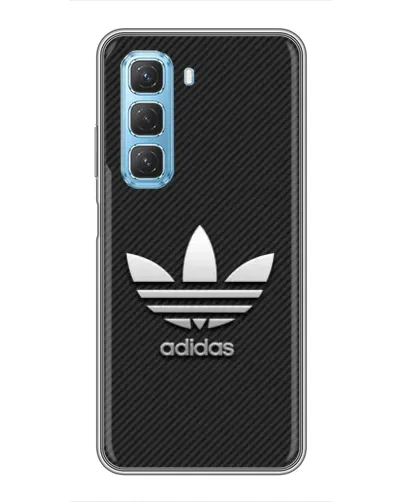 Чехол для Infinix Hot 50 5G с картинкой «Adidas Карбоновая текстура» Чехол для Infinix Hot 50 5G с картинкой «Adidas Карбоновая текстура»