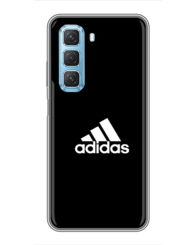 Чехол для Infinix Hot 50 5G с картинкой «Черная классика Adidas» Чехол для Infinix Hot 50 5G с картинкой «Черная классика Adidas»