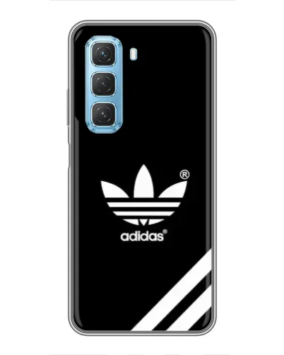 Чехол для Infinix Hot 50 5G с картинкой «Adidas с диагональными полосами» Чехол для Infinix Hot 50 5G с картинкой «Adidas с диагональными полосами»