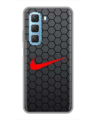 Чехол для Infinix Hot 50 5G с картинкой «Nike — карбоновая сетка» Чехол для Infinix Hot 50 5G с картинкой «Nike — карбоновая сетка»